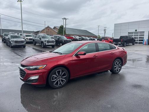 Radiant Red Tintcoat 2024 Chevrolet Malibu FWD RS
