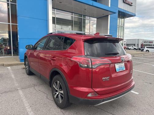 Barcelona Red Metallic 2017 Toyota RAV4 XLE