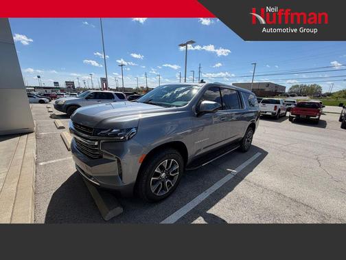 Satin Steel Metallic 2021 Chevrolet Suburban LT