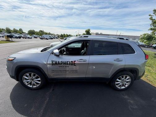 Billet Silver Metallic Clearcoat 2017 Jeep Cherokee Limited