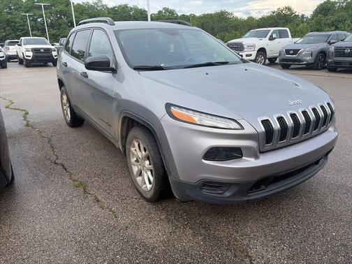 Billet Silver Metallic Clearcoat 2017 Jeep Cherokee Sport