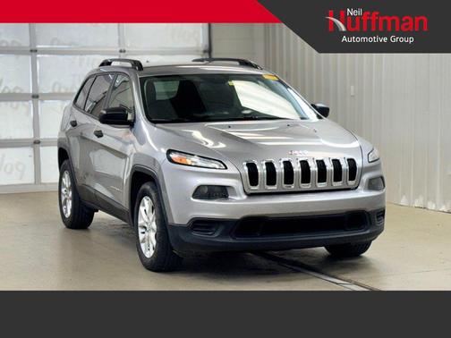 Billet Silver Metallic Clearcoat 2017 Jeep Cherokee Sport