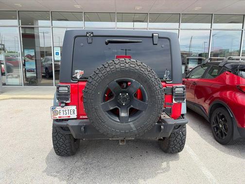 Firecracker Red Clear Coat 2015 Jeep Wrangler Unlimited Sport