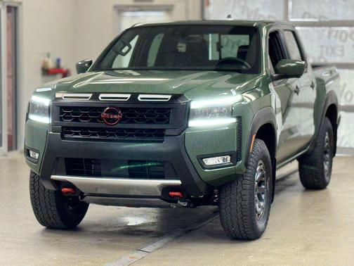 Tactical Green Metallic 2026 Nissan Frontier PRO-4X