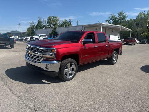 Cajun Red Tintcoat 2018 Chevrolet Silverado 1500 1LT