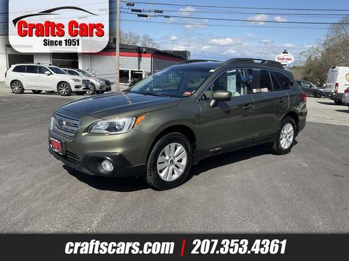 Wilderness Green Metallic 2017 Subaru Outback 2.5i Premium