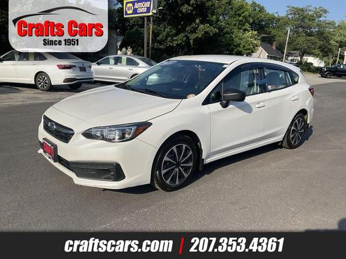 Crystal White Pearl 2023 Subaru Impreza Base