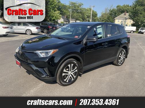 Black 2018 Toyota RAV4 LE