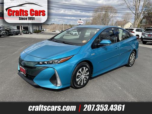 Blue Magnetism 2018 Toyota Prius Prime Premium
