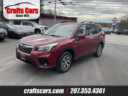 Crimson Red Pearl 2021 Subaru Forester Premium