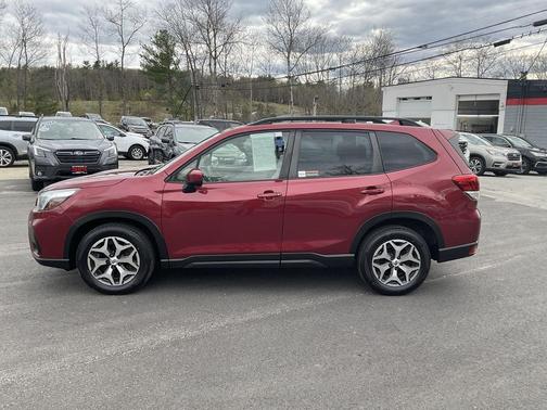 Crimson Red Pearl 2021 Subaru Forester Premium