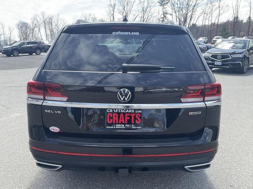 Deep Black Pearl 2021 Volkswagen Atlas 3.6L SEL