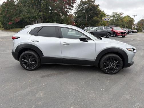 Sonic Silver Metallic 2021 Mazda CX-30 2.5 Turbo Premium Package