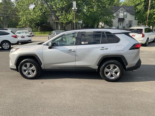 Silver Sky Metallic 2023 Toyota RAV4 Hybrid LE