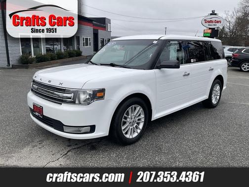 Oxford White 2019 Ford Flex SEL