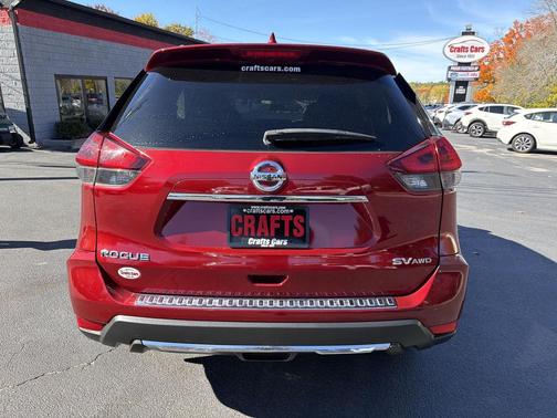 Scarlet Ember 2018 Nissan Rogue SV