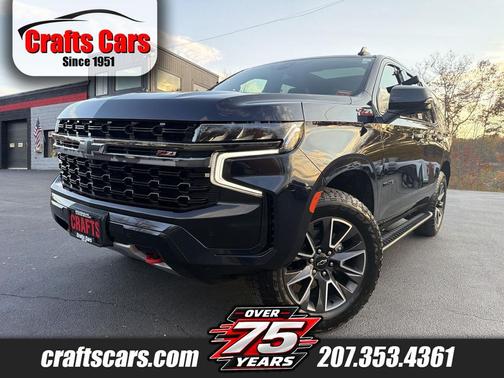 Midnight Blue Metallic 2021 Chevrolet Tahoe 4WD Z71