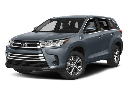 Shoreline Blue Pearl 2017 Toyota Highlander LE Plus