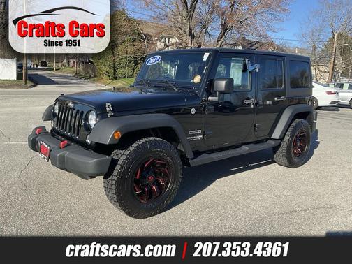 Black Clearcoat 2017 Jeep Wrangler Unlimited Sport