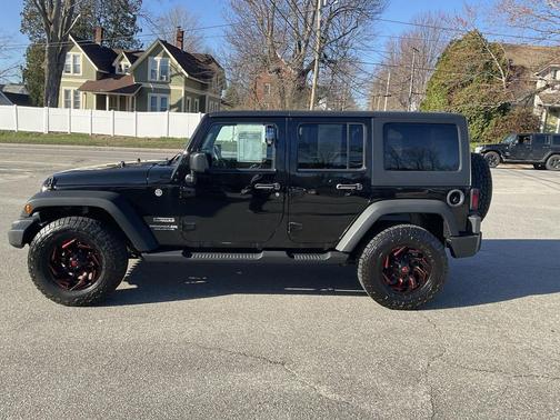 Black Clearcoat 2017 Jeep Wrangler Unlimited Sport