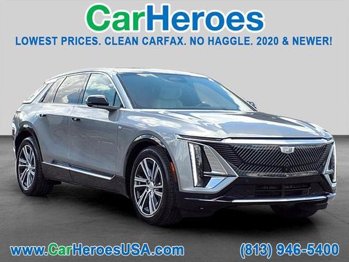 Argent Silver Metallic 2024 Cadillac LYRIQ Luxury