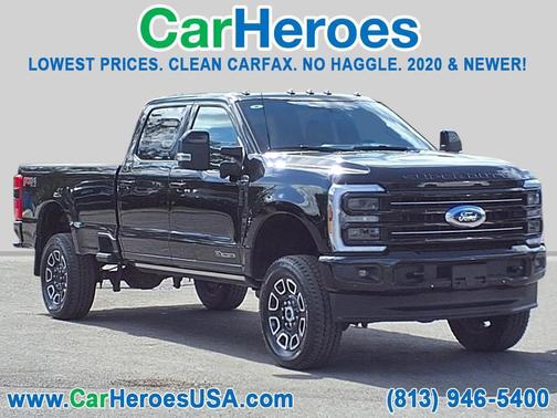 Agate Black Metallic 2025 Ford F-250 Platinum