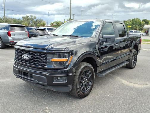 Agate Black Metallic 2024 Ford F-150 STX