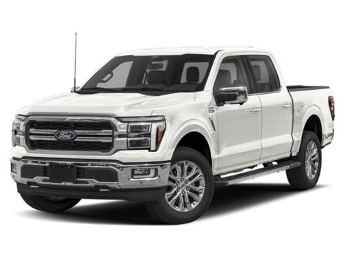 Star White Metallic Tri-Coat 2024 Ford F-150 Lariat