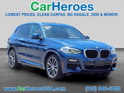 Phytonic Blue Metallic 2018 BMW X3 xDrive30i