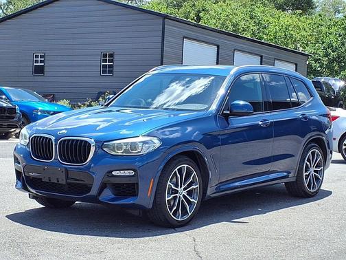 Phytonic Blue Metallic 2018 BMW X3 xDrive30i
