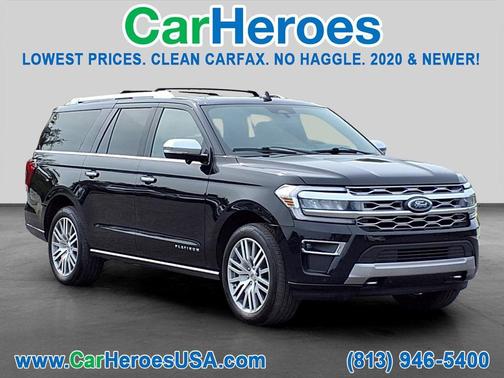 Agate Black Metallic 2022 Ford Expedition Max Platinum