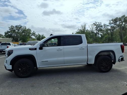 Summit White 2025 GMC Sierra 1500 Elevation