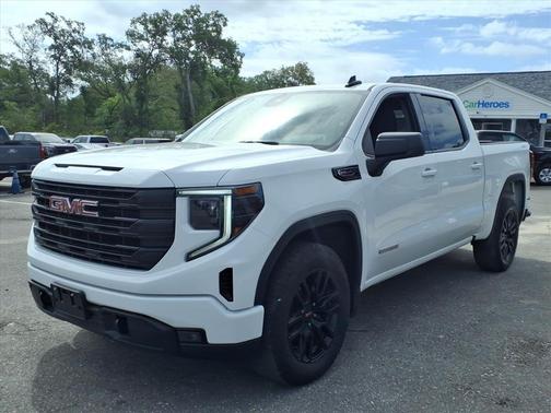 Summit White 2025 GMC Sierra 1500 Elevation