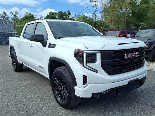 Summit White 2025 GMC Sierra 1500 Elevation