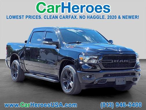 Diamond Black Crystal Pearlcoat 2022 RAM 1500 Big Horn/Lone Star
