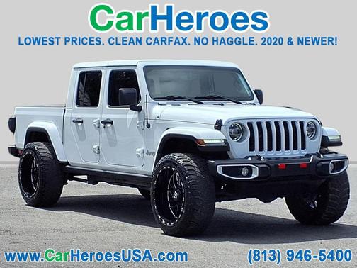 Bright White Clearcoat 2022 Jeep Gladiator Overland