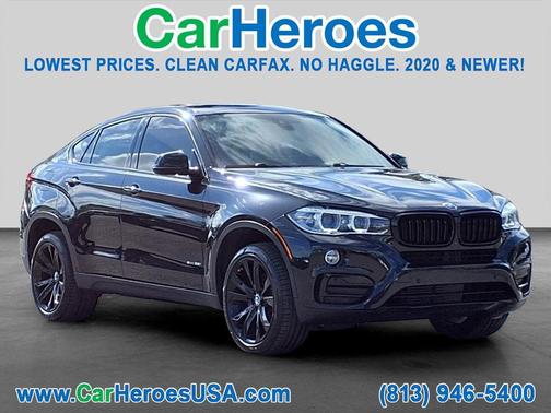 Black Sapphire Metallic 2019 BMW X6 xDrive35i
