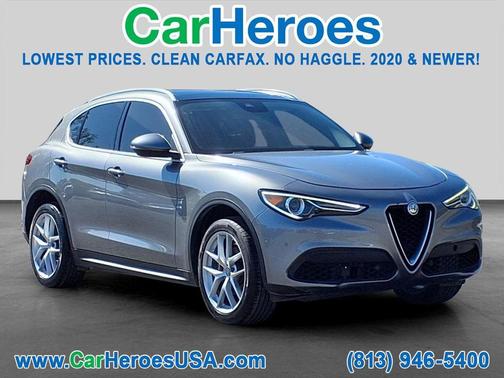 Stromboli Gray Metallic 2019 Alfa Romeo Stelvio Ti
