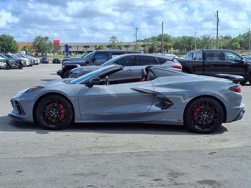 Sea Wolf Gray Tricoat 2025 Chevrolet Corvette Stingray w/3LT