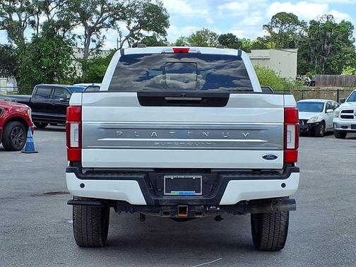 Star White Metallic Tri-Coat 2022 Ford F-250 Platinum