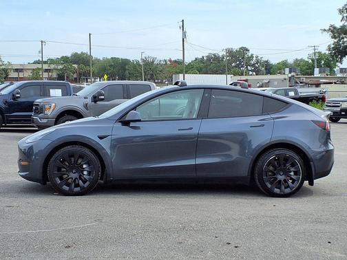 Gray 2022 Tesla Model Y Long Range Dual Motor All-Wheel Drive