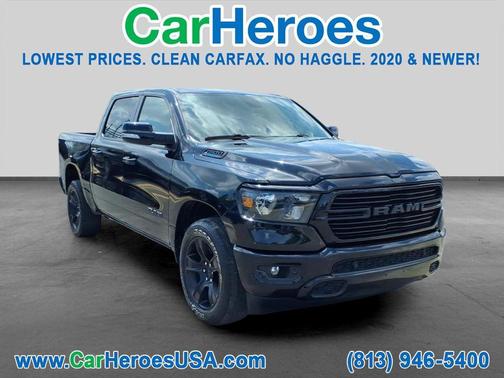 Diamond Black Crystal Pearlcoat 2021 RAM 1500 Big Horn/Lone Star