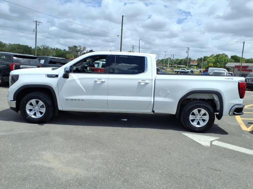 Summit White 2023 GMC Sierra 1500 SLE