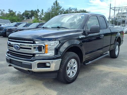 Shadow Black 2018 Ford F-150 XLT