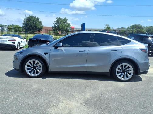 Stealth Grey 2026 Tesla Model Y Long Range Launch Series