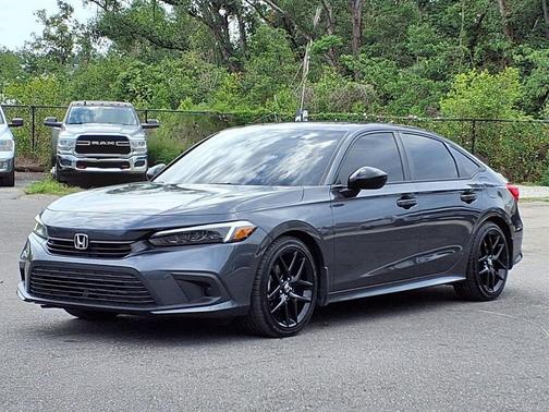 Meteorite Gray Metallic 2024 Honda Civic Sport