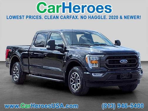 Agate Black Metallic 2023 Ford F-150 XLT