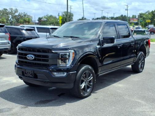 Agate Black Metallic 2023 Ford F-150 Lariat