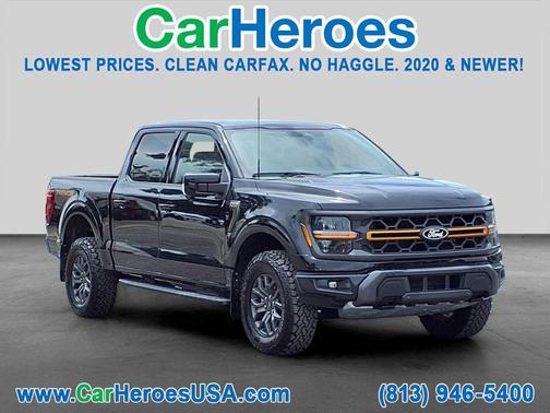 Agate Black Metallic 2025 Ford F-150 Tremor