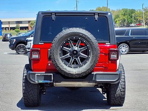 Firecracker Red Clearcoat 2020 Jeep Wrangler Unlimited Sport